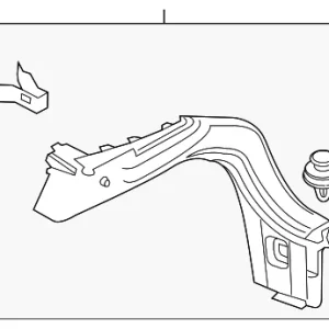 Upper Trim - Mazda (BHN9-68-84Z)