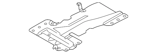 Center Plate - Mazda (KBB3-56-3AZA)