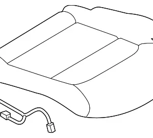 Cushion Cover - Mazda (KB8E-88-111-02)