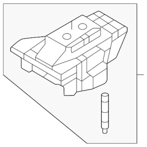 Trans Mount - Mazda (KS0E-39-340)