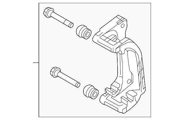 Caliper Support - Mazda (K1YT-26-28X)