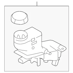 Reservoir Tank - Mazda (GP7A-43-550A)