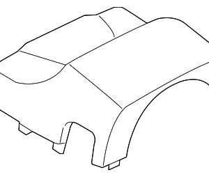 Upper Column Cover - Mazda (F151-60-221)