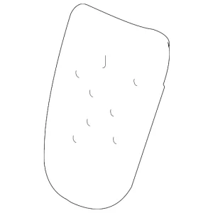 Seat Back Pad - Mazda (1F70-88-132)