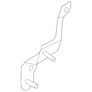 Resonator Assembly Bracket - Mazda (PE07-13-19YA)