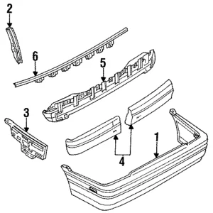 Bumper Cover - Mazda (GJ21-50-221)