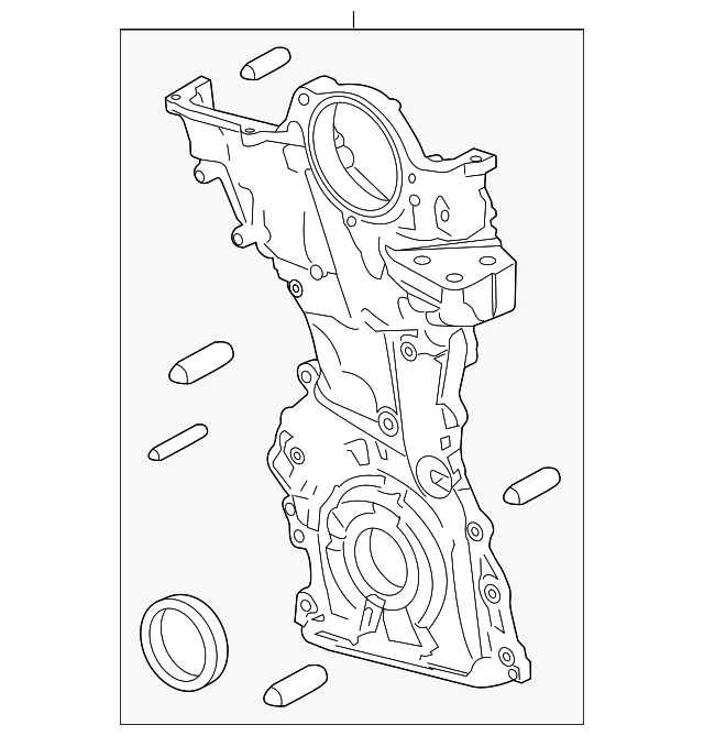 Front Cover - Mazda (PX13-10-500A)