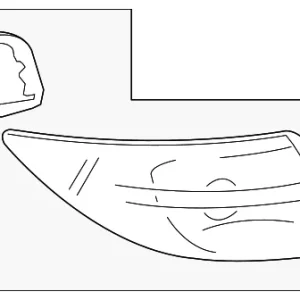 Lens & Housing - Mazda (GS3M-51-180E)