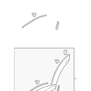 Lower Molding - Mazda (D10F-51-RC0H)