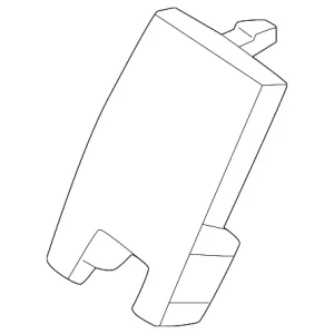 Child Restraint Anchor Plate Cap - Mazda (VA40-88-1N2-02)
