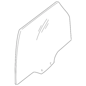 Glass Weather-Strip - Mazda (EC02-59-76YB)