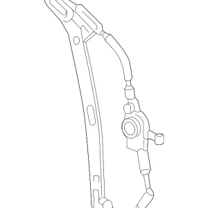 Window Regulator - Mazda (KB7W-72-590)