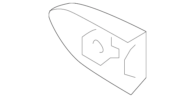 Handle, Outside Cap - Mazda (KD53-58-415B-13)
