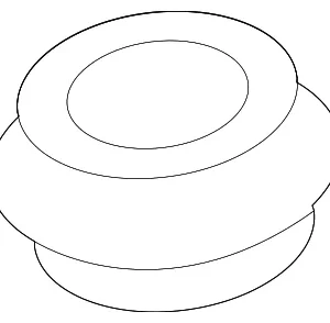 Lower Control Arm Dust Cap - Mazda (F151-34-551)