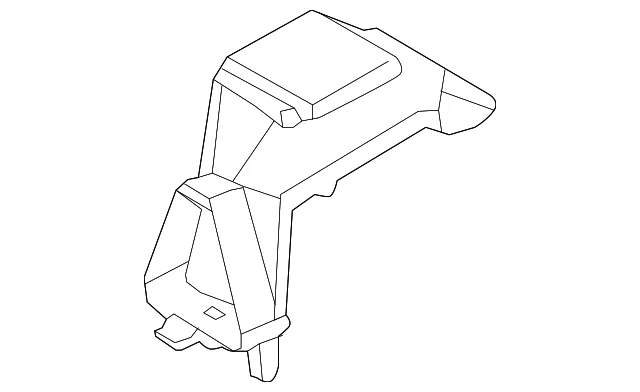 Floor Duct - Mazda (GHP9-61-158B)