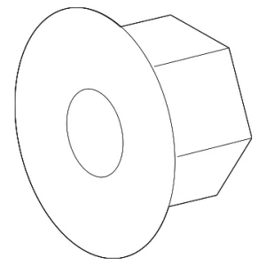 Manifold Nut - Mazda (CW01-40-355)