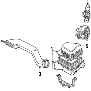 Air Mass Sensor - Mazda (JE06-13-210R-0A)