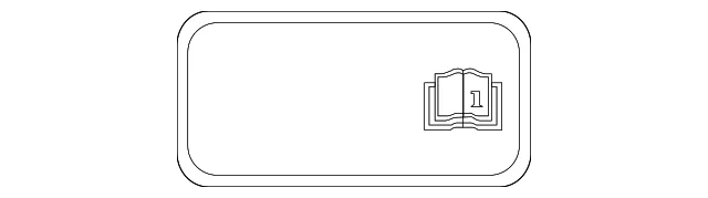 Label - Mazda (Y405-15-031)