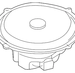 Rear Speaker - Mazda (GM1D-66-960)