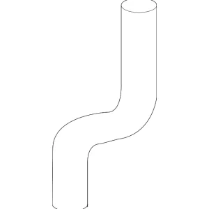 A/C Evaporator Drain - Mazda (ZZCA-42-522)