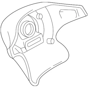 Rear Cover - Mazda (GE7T-32-049)
