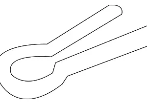 Upper Control Arm Cotter Pin - Mazda (9922-13-020)