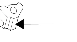 Handle, Outside Joint - Mazda (EH44-58-411A)