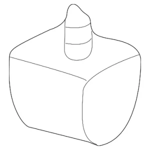 Bumper - Mazda (ZZM0-28-320)