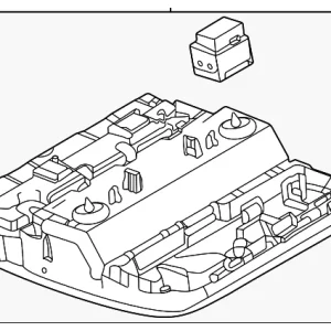 Box O H Console - Mazda (DRVP-69-97YA-75)