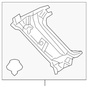 Lock Pillar Trim - Mazda (TK48-68-250B-02)