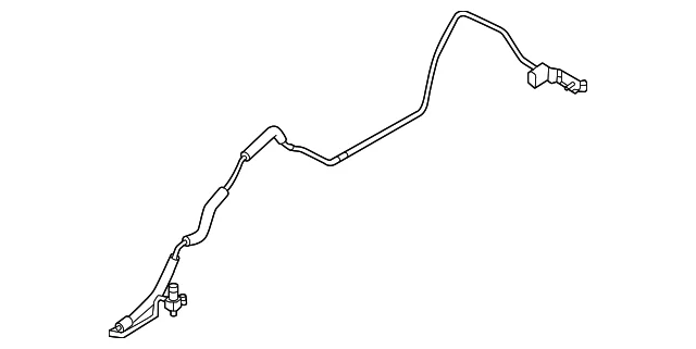 Rear Suction Line - Mazda (KMV6-61-4KX)
