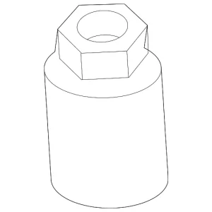 Tire Pressure Monitoring System (TPMS) Sensor Nut - Mazda (FE01-37-141)