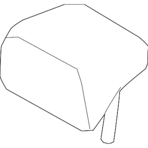 Headrest - Mazda (K157-88-290-02)