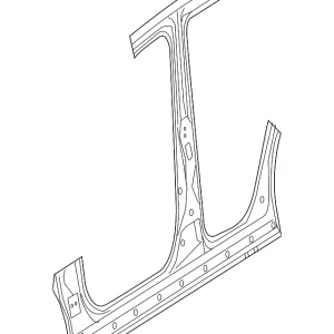 Center Pillar & Rocker - Mazda (D2YP-70-271)