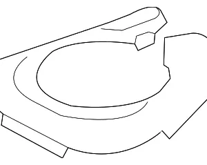 Reinforced Plate - Mazda (D09H-42-186)