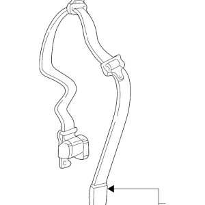 Lap & Shoulder Belt - Mazda (1F71-57-630A-00)