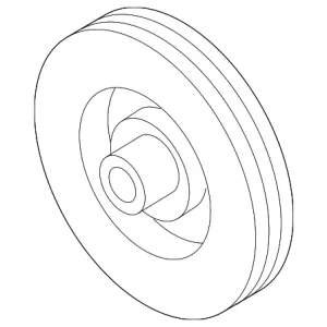 Crankshaft Pulley - Mazda (L510-11-400A)
