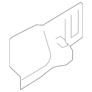 Lower Reinforced - Mazda (BFD1-53-390)