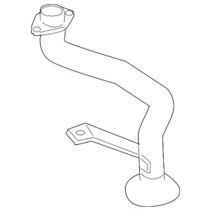 Engine Oil Pump Pickup Tube - Mazda (GY01-14-240B)