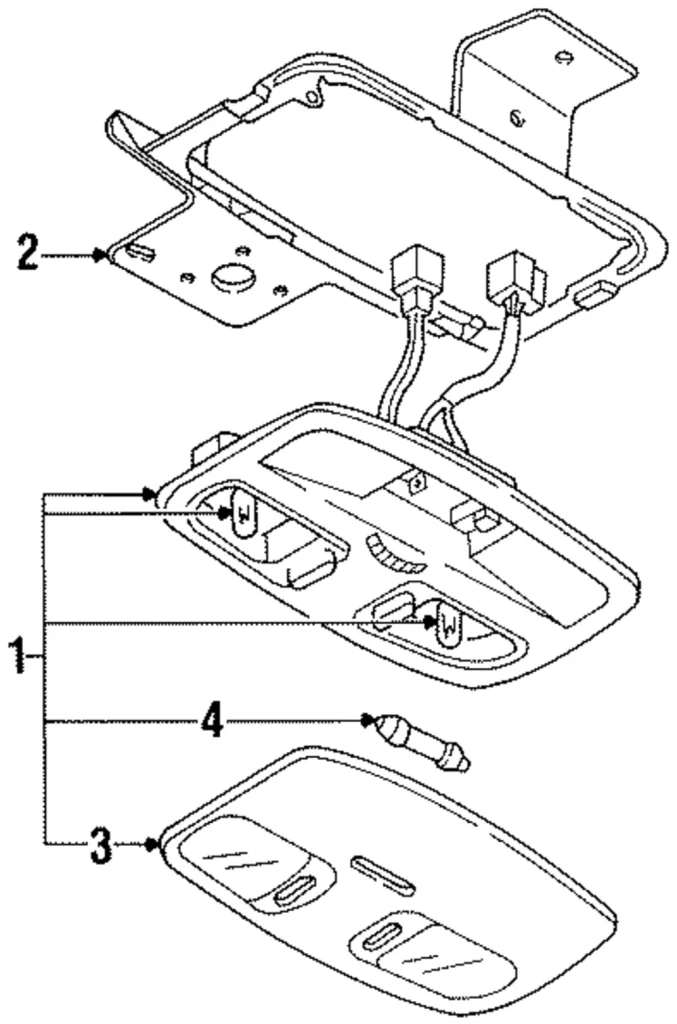 Console Assembly - Mazda (GA2B-69-97XC-27)