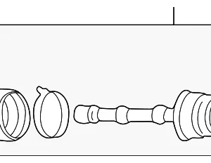 Cv Joint Kit - Mazda (GU01-22-610B)