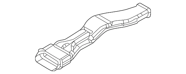 Rear Duct - Mazda (VA56-61-8A1)