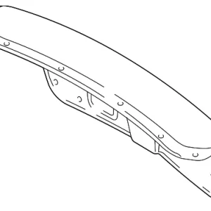 Trunk Lid Trim - Mazda (GP9A-68-8W1A)
