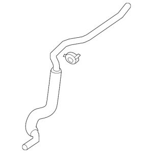 Reservoir Hose - Mazda (CY01-15-380C)