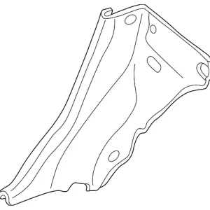Lower Quarter Trim - Mazda (B25D-68-770B-90)