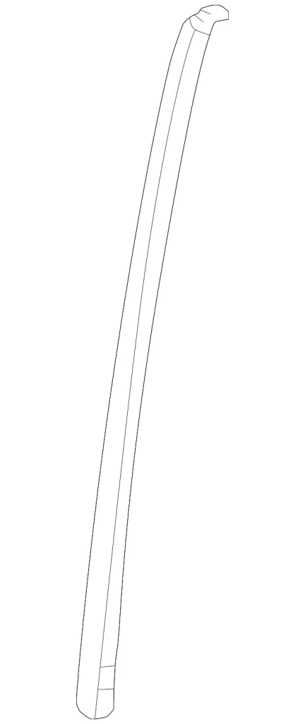 Guide Channel - Mazda (B25D-73-602)