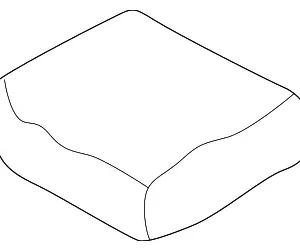 Grille Assembly Gasket - Mazda (GG2A-50-7M3)