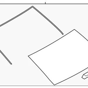 Back Glass - Mazda (BCKA-63-930B)