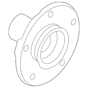 Hub Assembly - Mazda (LC62-33-061D)