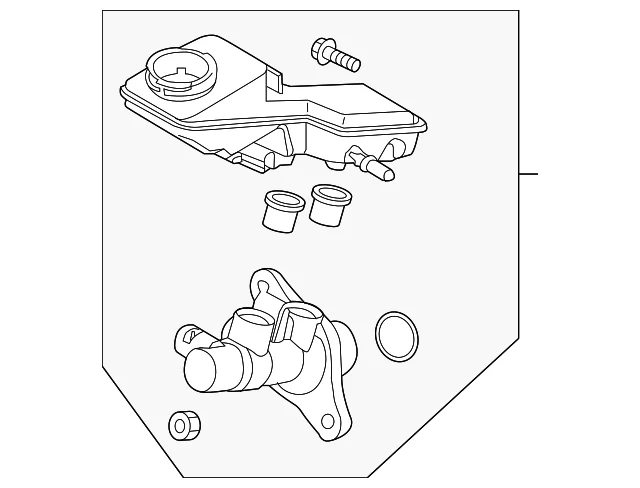 Master Cylinder - Mazda (BDYV-43-40Z)